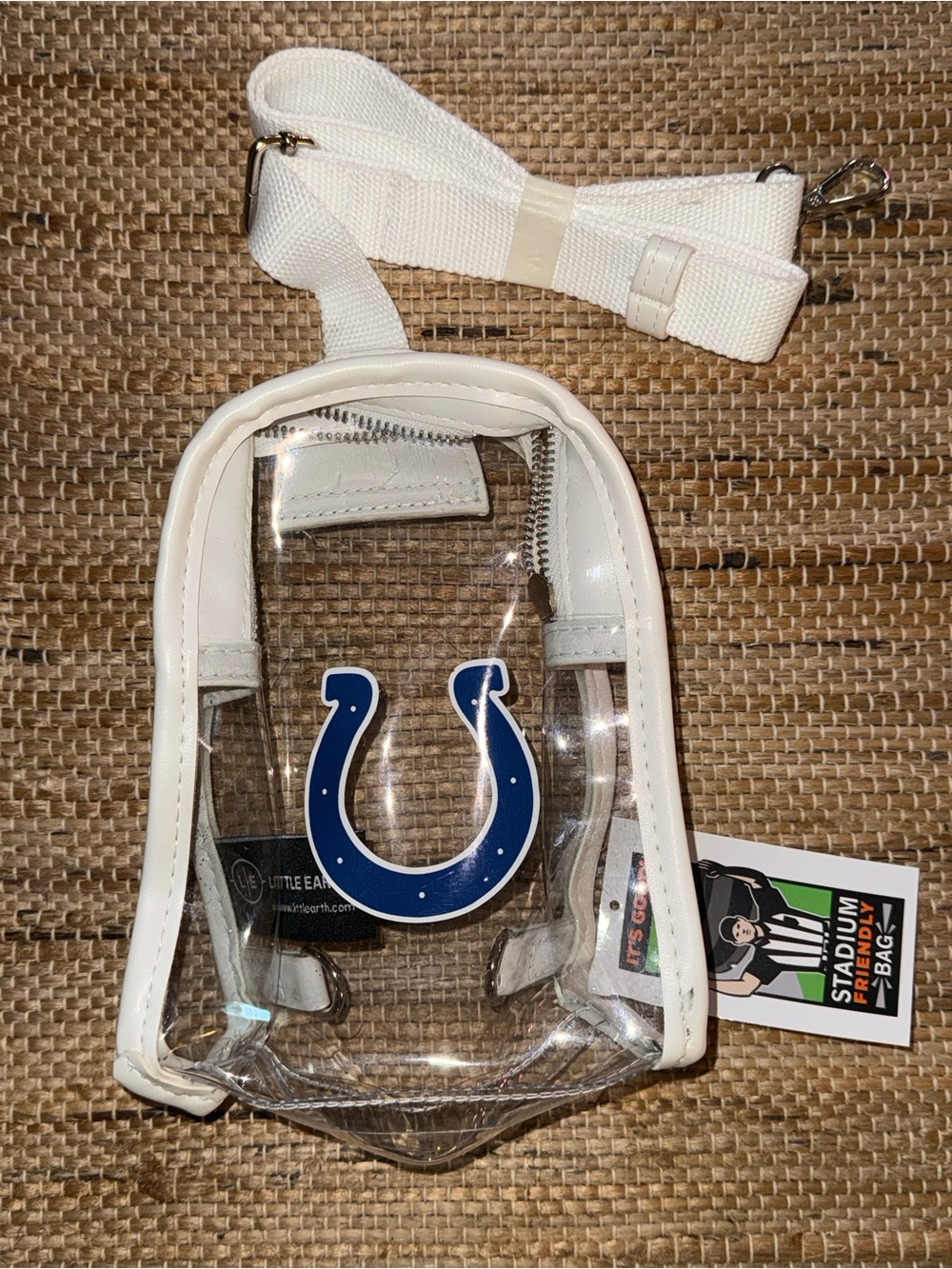 Indianapolis Colts NFL clear bag with strap